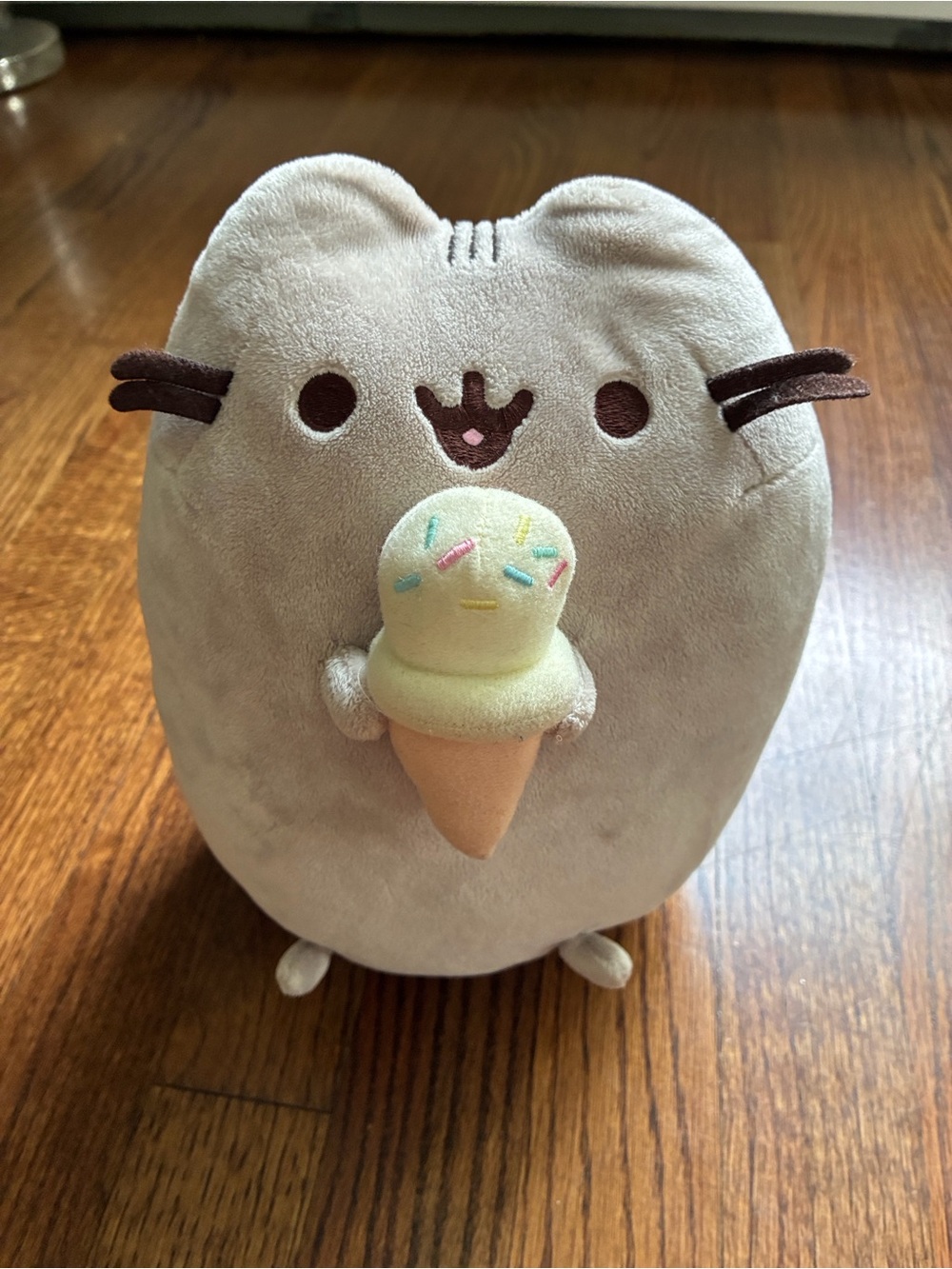 Pusheen Plush with Ice Cream